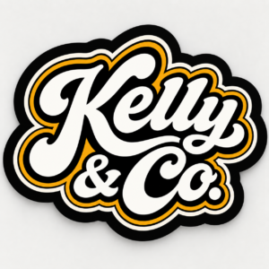 Kelly & Co. Die-Cut Sticker