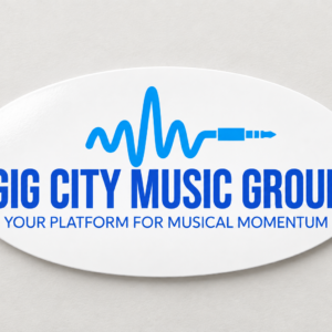 Gig City Music Group Oval Sticker